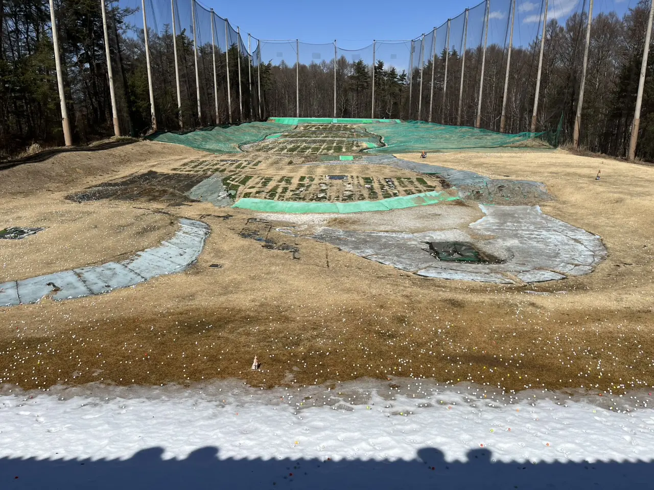 Golf Garden morippa フェアウェイ（施工前）