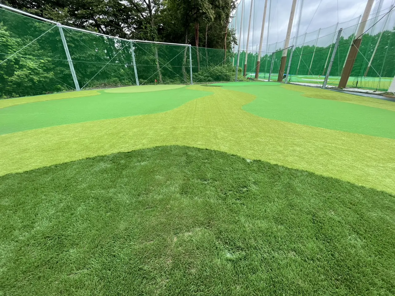 Golf Garden morippa アプローチエリア（施工後）