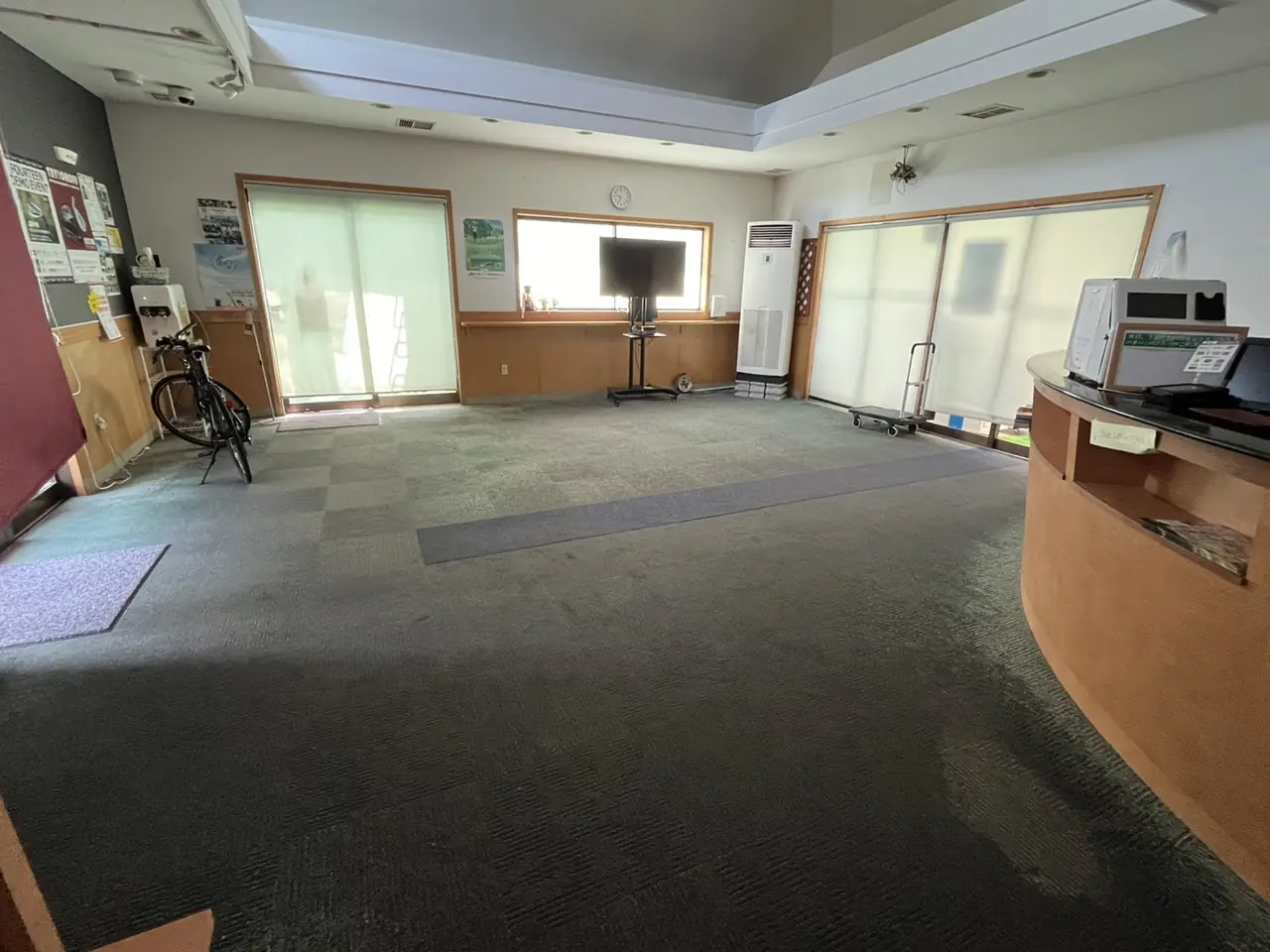加藤農園ゴルフリンクス 受付・ロビー（施工前）
