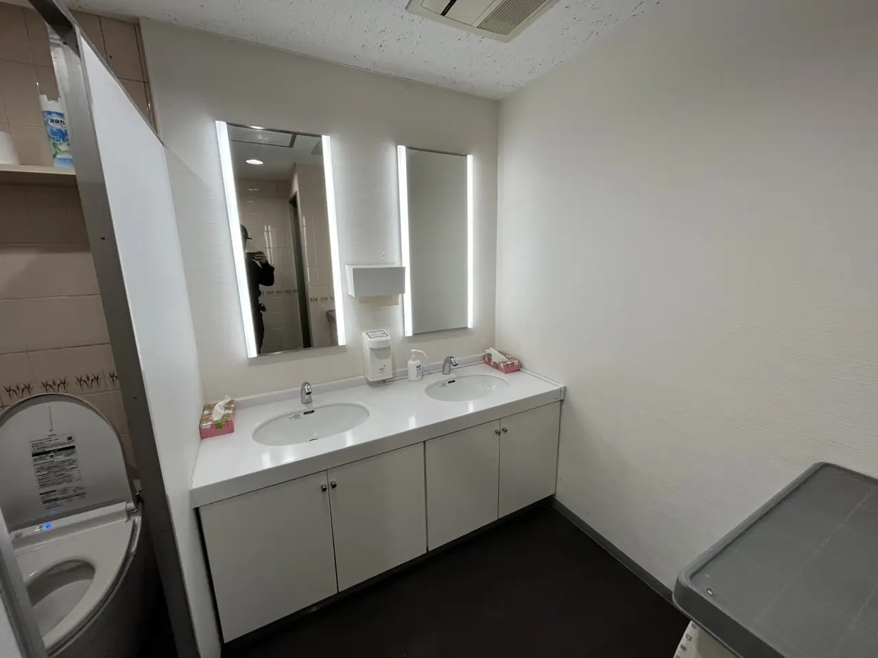 永田台ゴルフ 洗面（施工前）