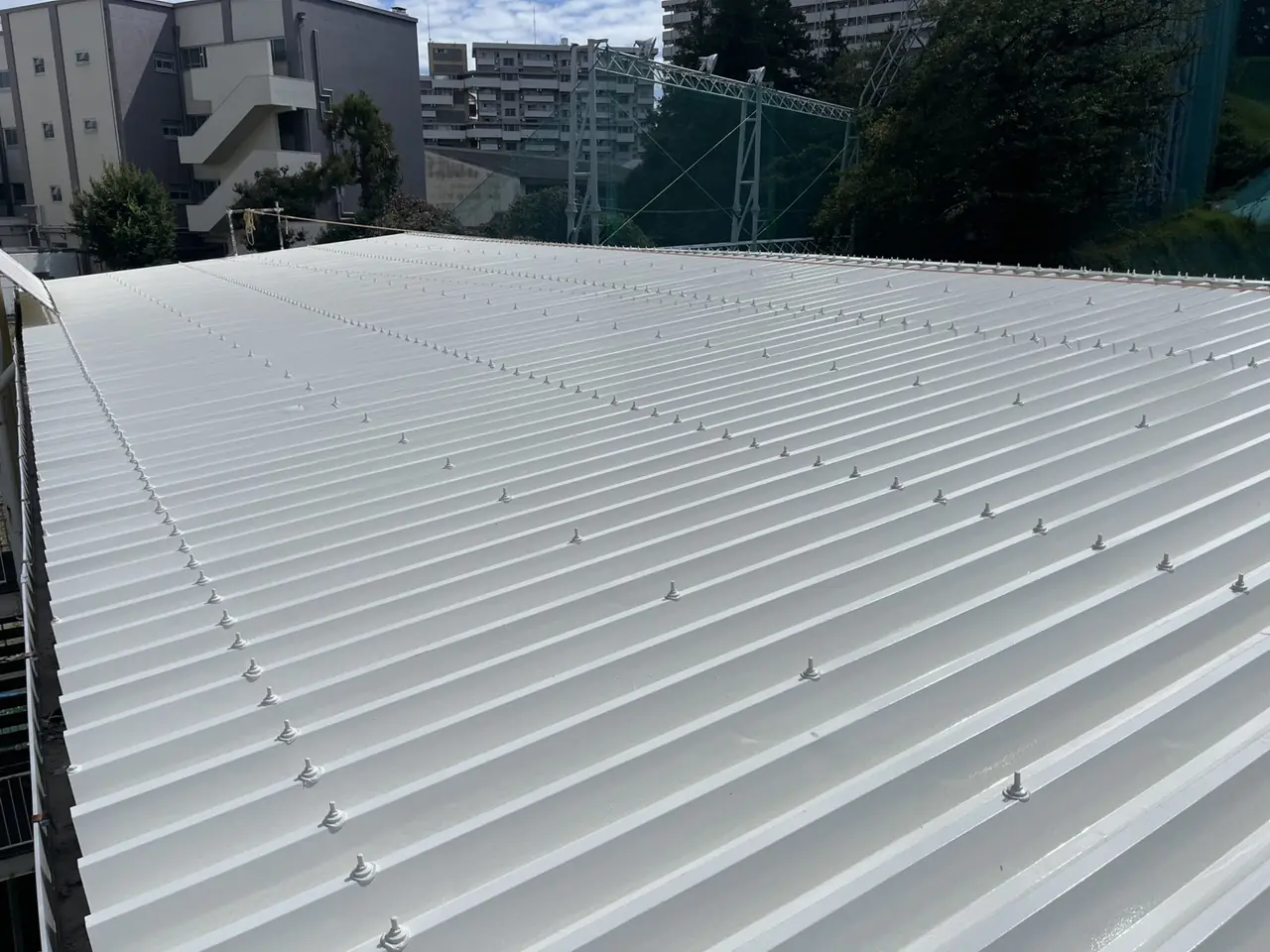 永田台ゴルフ 屋根（施工後）